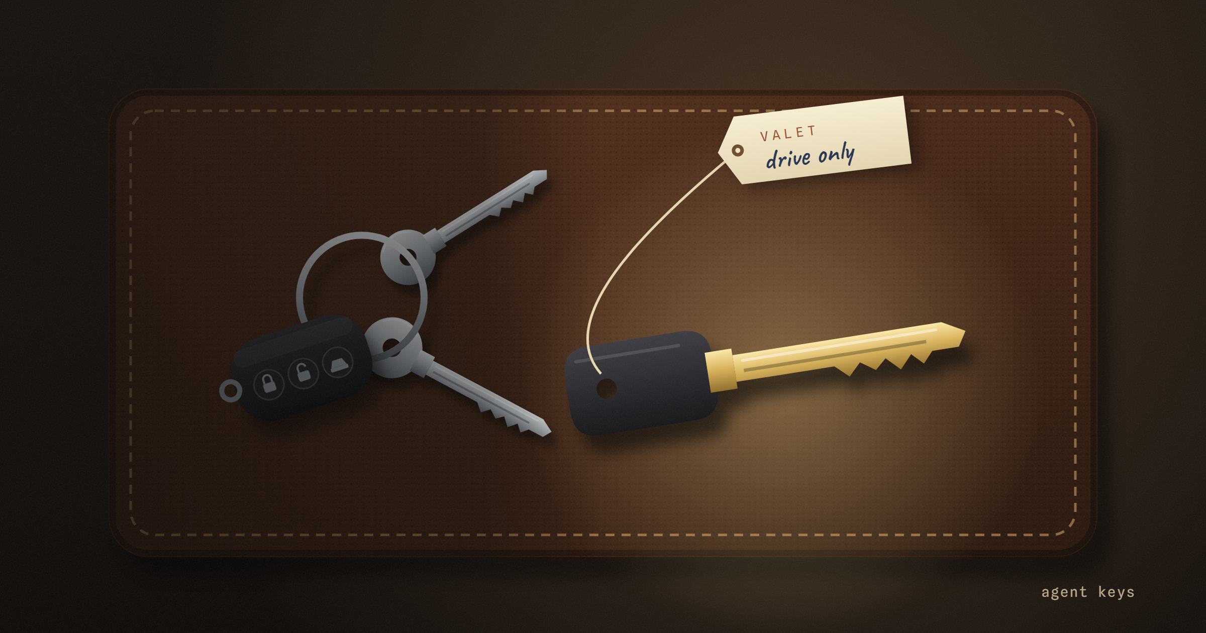 AI agent API keys that can't delete production